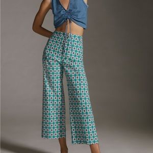 Anthro Maeve Colette Wide-leg Pants